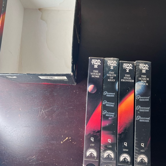 Vintage 1991 Star Trek VHS Tape Set (2, 3, 4, 5), Classic Hollywood Films anc Co - Picture 5 of 10